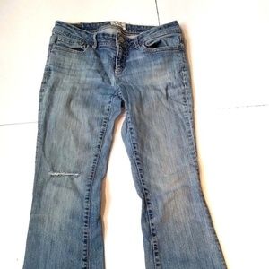 AEROPOSTALE HAILEY FLARE WOMAN' S SIZE 5/6 Reg blu